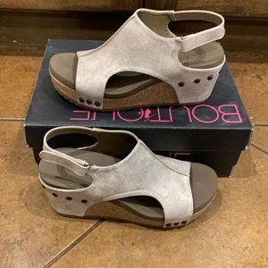 Corkys boutique wedge sandal